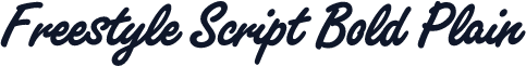 Freestyle Script Bold Plain