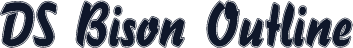 DS Bison Outline