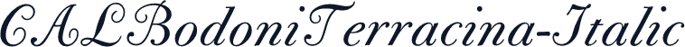 CALBodoniTerracina-Italic