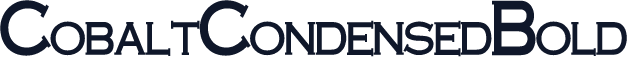 CobaltCondensedBold