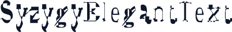 SyzygyElegantText