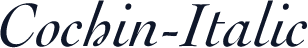 Cochin-Italic