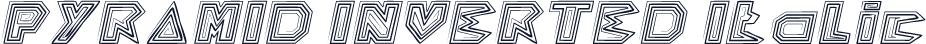 PYRAMID INVERTED Italic