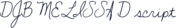 DJB MELISSA D script