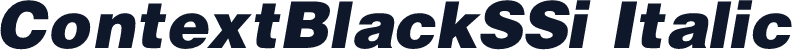 ContextBlackSSi Italic