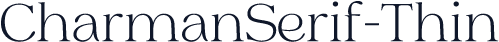 CharmanSerif-Thin
