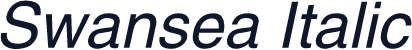 Swansea Italic