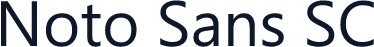 Noto Sans SC