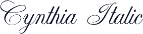 Cynthia Italic
