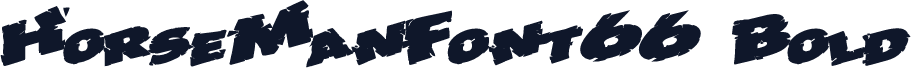HorseManFont66 Bold