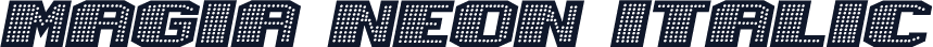 Magia Neon Italic