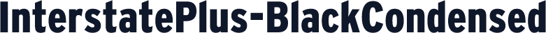 InterstatePlus-BlackCondensed