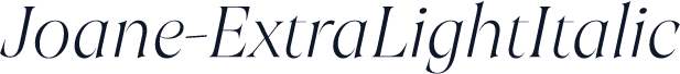 Joane-ExtraLightItalic