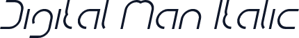 Digital Man Italic