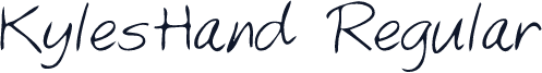 KylesHand Regular