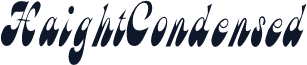 HaightCondensed