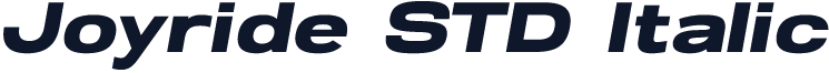 Joyride STD Italic