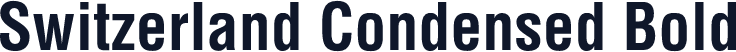 Switzerland Condensed Bold