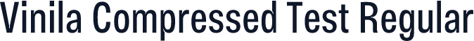 Vinila Compressed Test Regular
