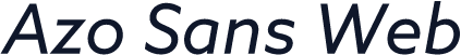 Azo Sans Web