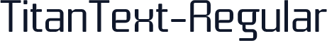 TitanText-Regular