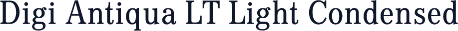 Digi Antiqua LT Light Condensed
