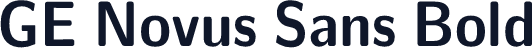 GE Novus Sans Bold