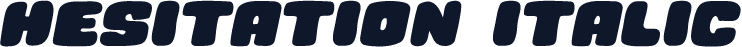 Hesitation Italic