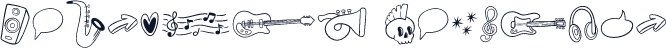 Kidsrock Dingbats