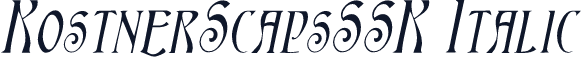 KostnerScapsSSK Italic
