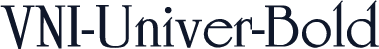 VNI-Univer-Bold