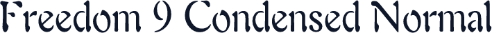 Freedom 9 Condensed Normal