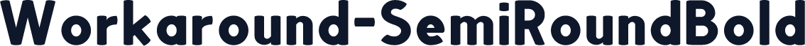 Workaround-SemiRoundBold