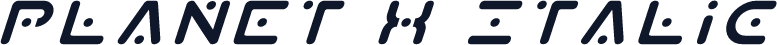 Planet X Italic