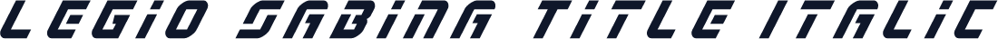 Legio Sabina Title Italic