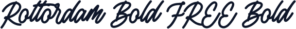 Rottordam Bold FREE Bold