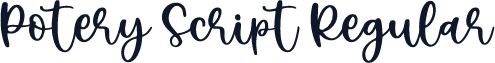 Potery Script Regular