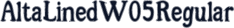 AltaLined W05 Regular