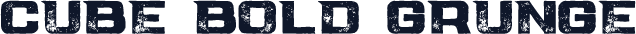 Cube Bold Grunge