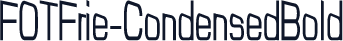 FOTFrie-CondensedBold