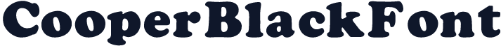 CooperBlackFont