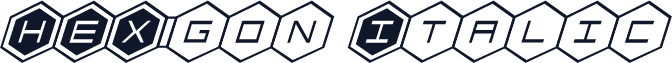 HEX:gon Italic