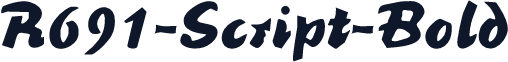 R691-Script-Bold