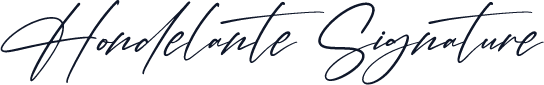 Hondelante Signature