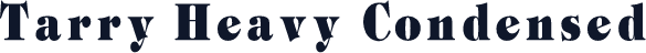 Tarry Heavy Condensed