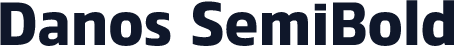 Danos SemiBold