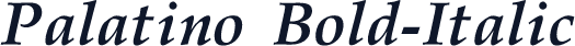 Palatino Bold-Italic