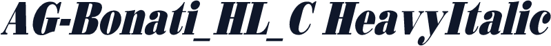 AG-Bonati_HL_C HeavyItalic