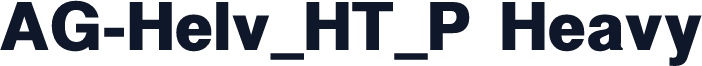 AG-Helv_HT_P Heavy