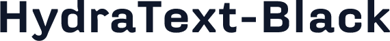 HydraText-Black